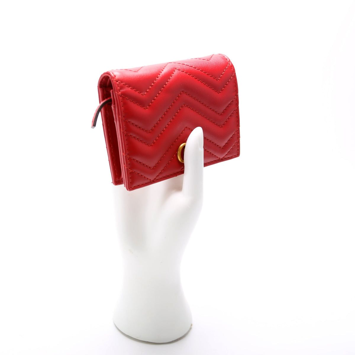 GG Marmont Card Case Red