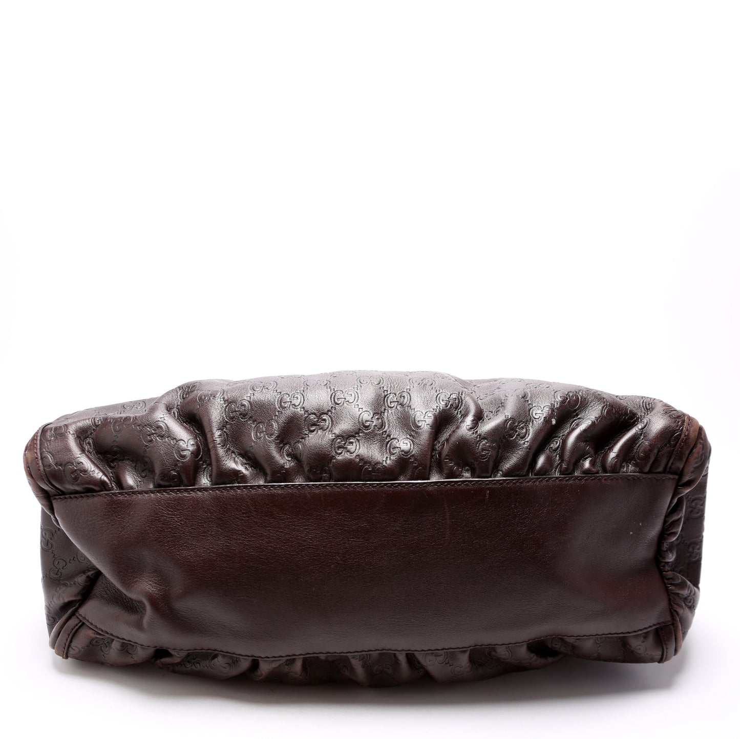 Guccissima D Ring Hobo Brown