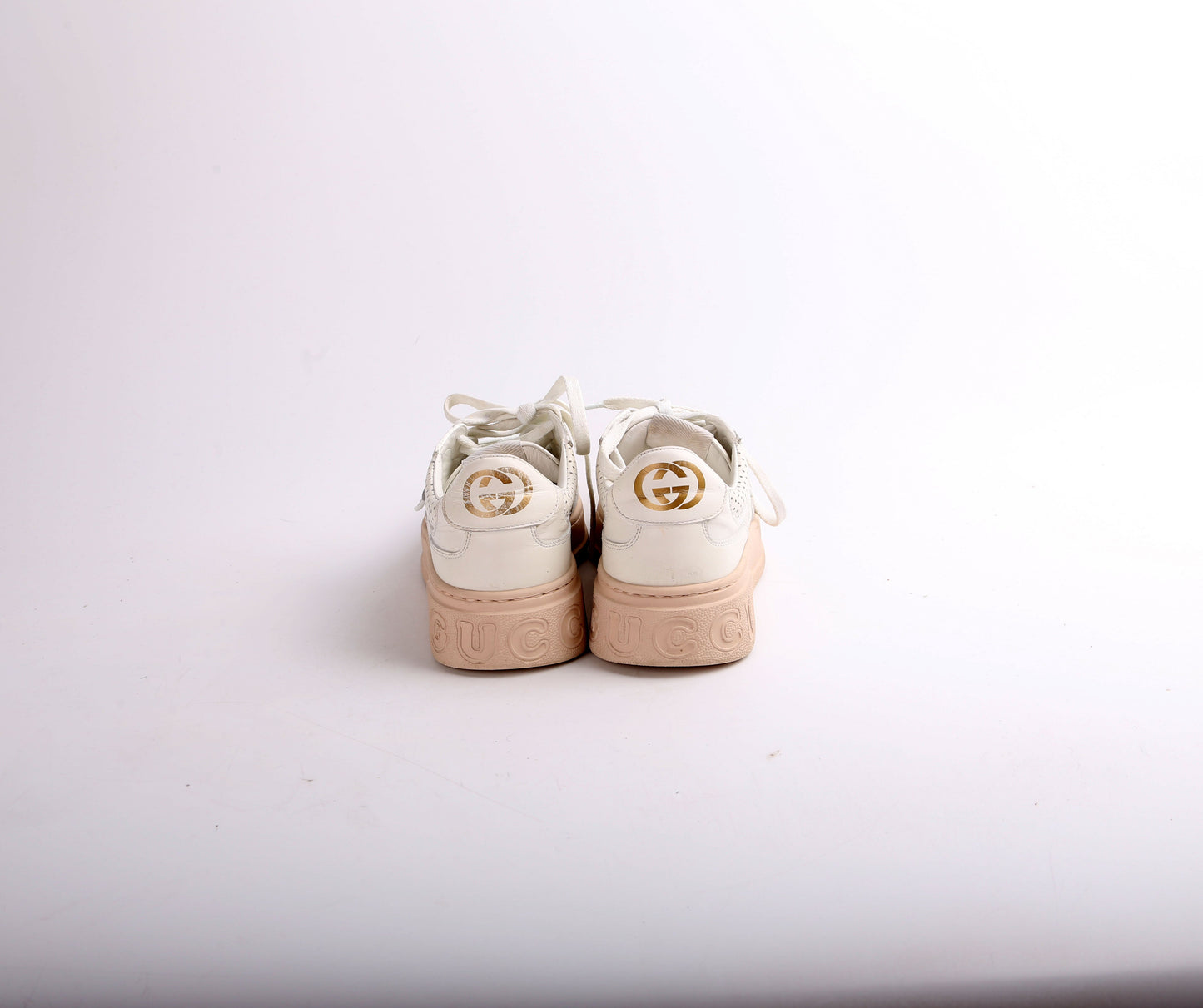 Gucci GG Leather Trainer Sneakers Size .