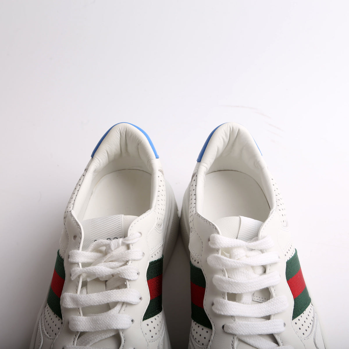 GG Web Chunky Leather Sneakers Size .