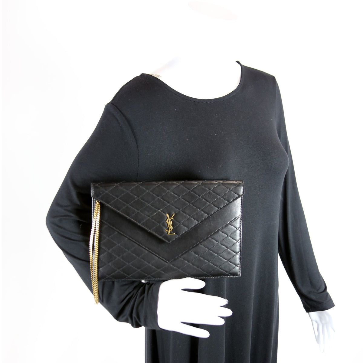 Gaby Double Flap Chain Pouch
