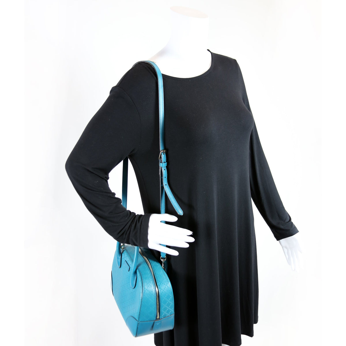 Diamante Satchel Teal