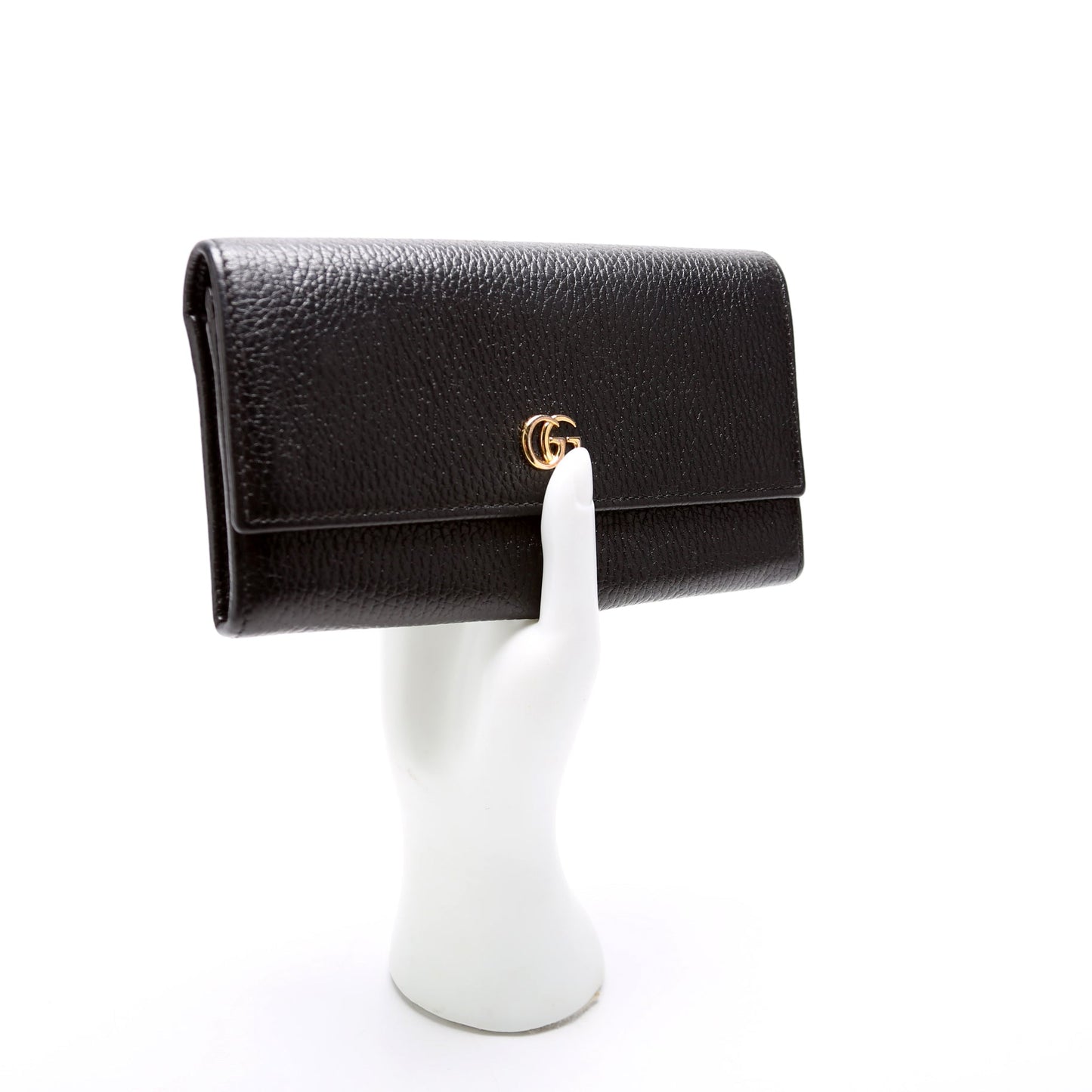 Marmont Leather Wallet Black