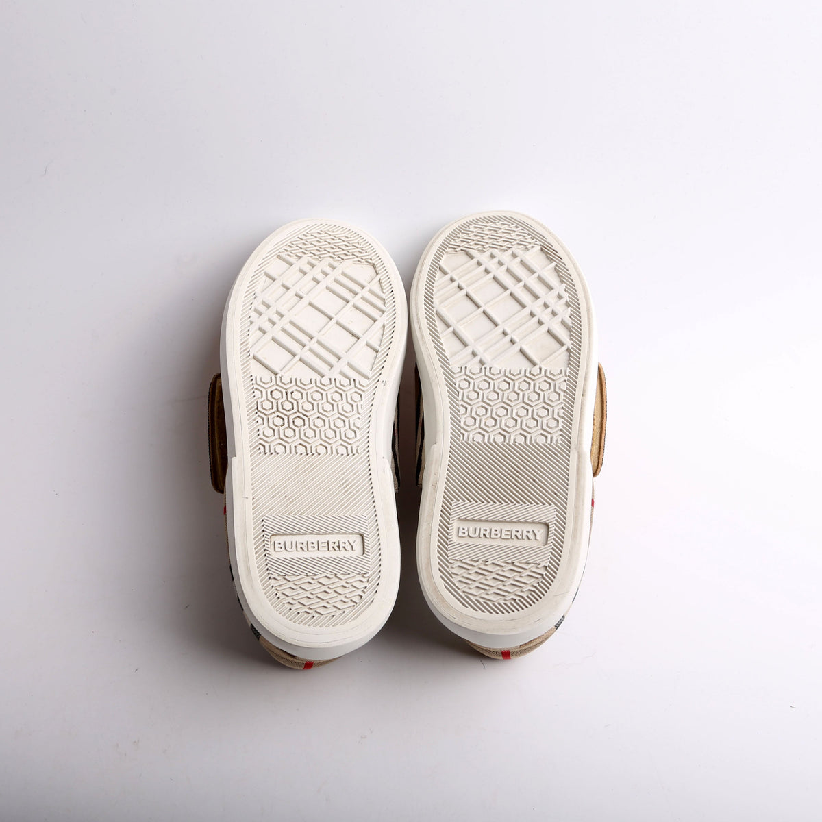Check Print Sneakers Size 34