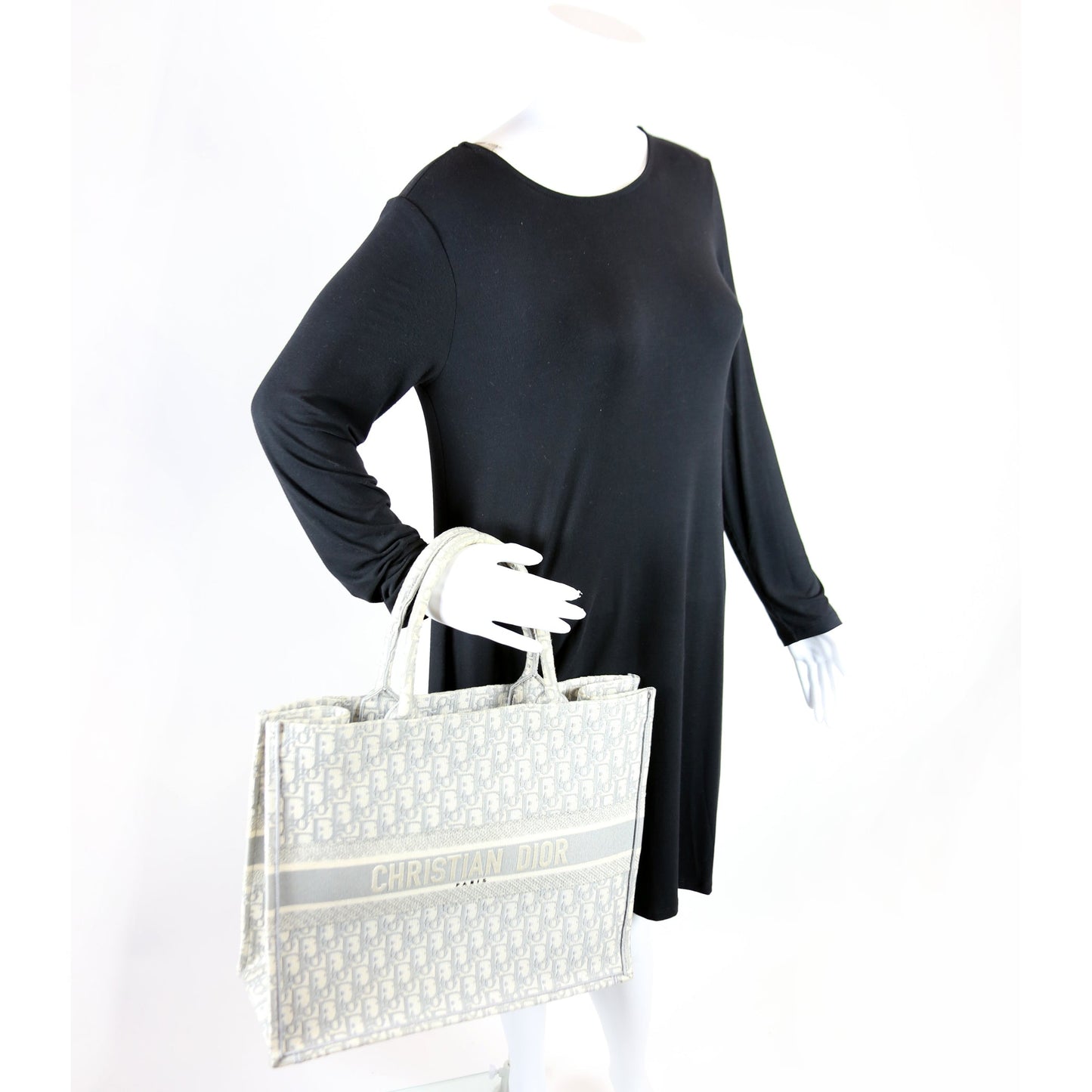 Book Tote Large Grey