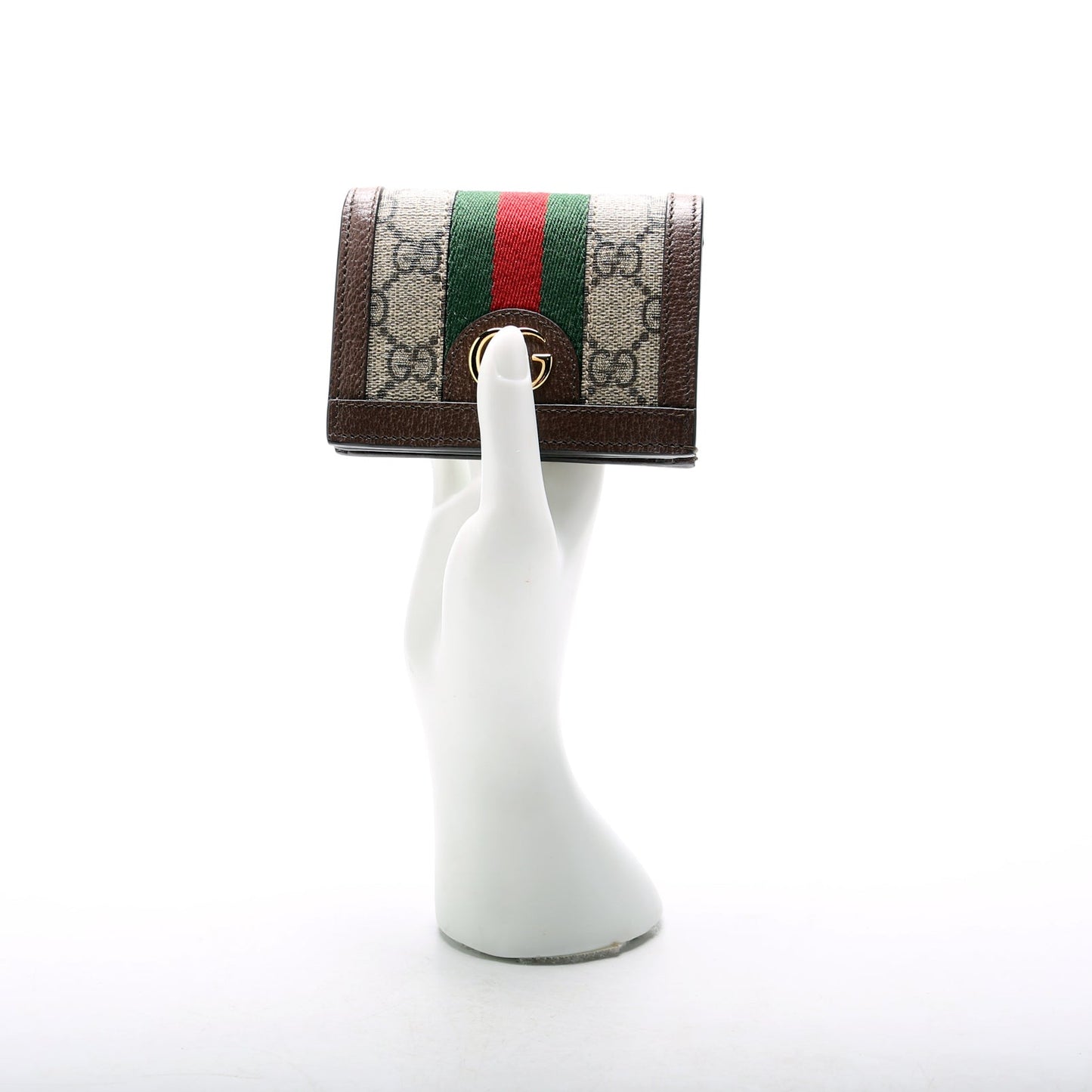 Ophidia GG Card Case Wallet