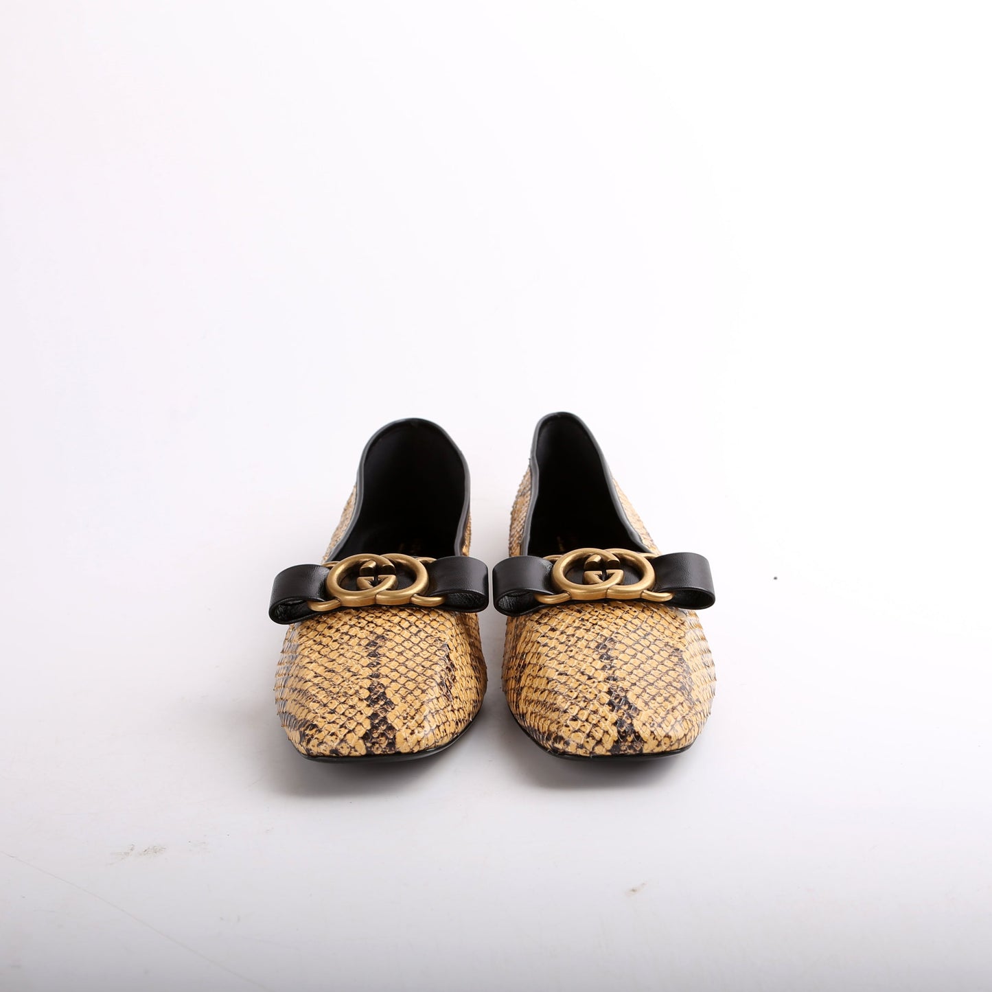 Gucci Python Ballet Flats Size .