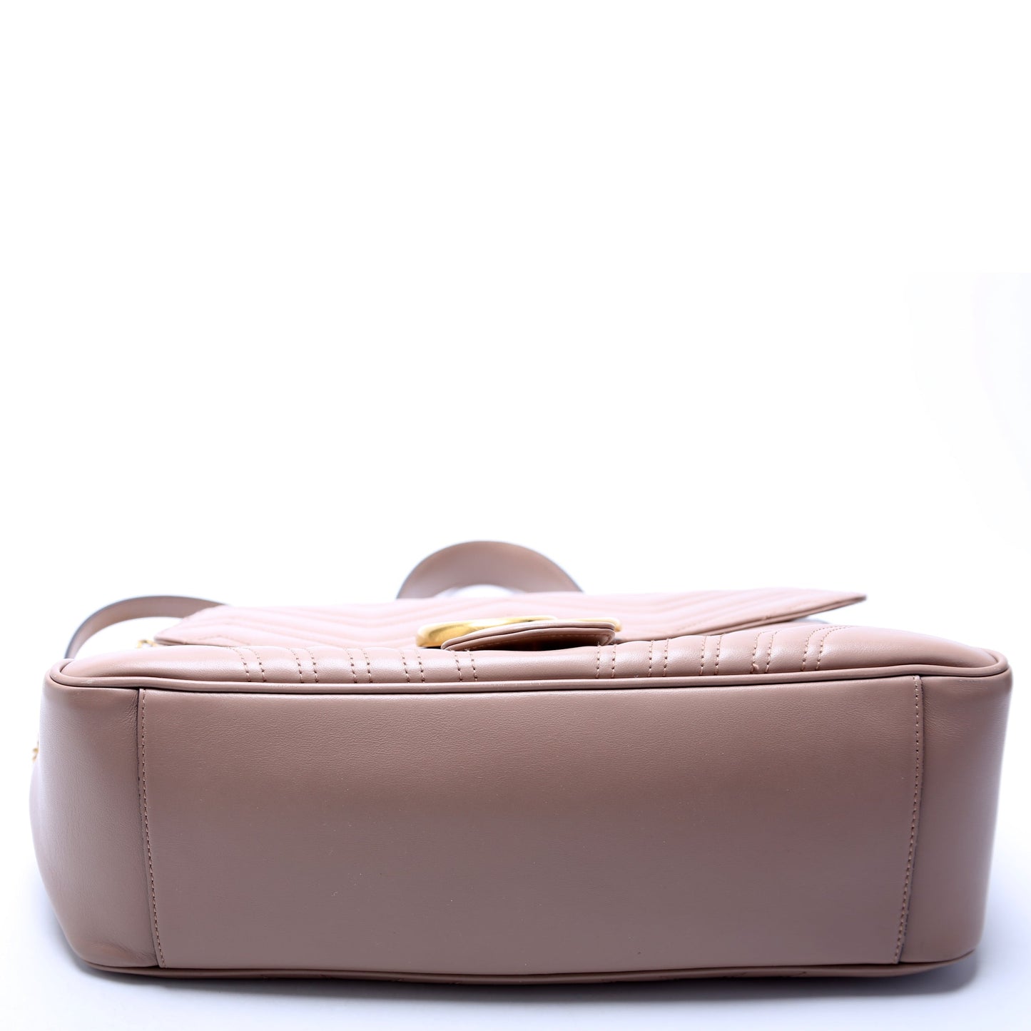 Gucci Marmont Top Handle Medium Tan