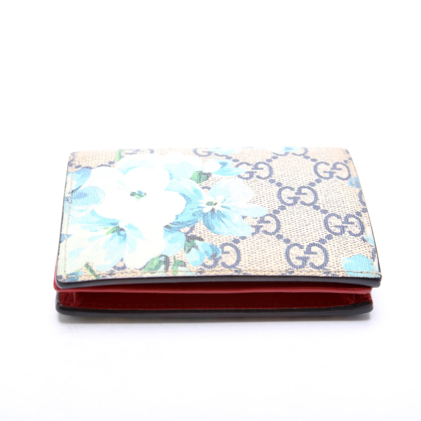 Gucci Blooms Small Wallet Blue