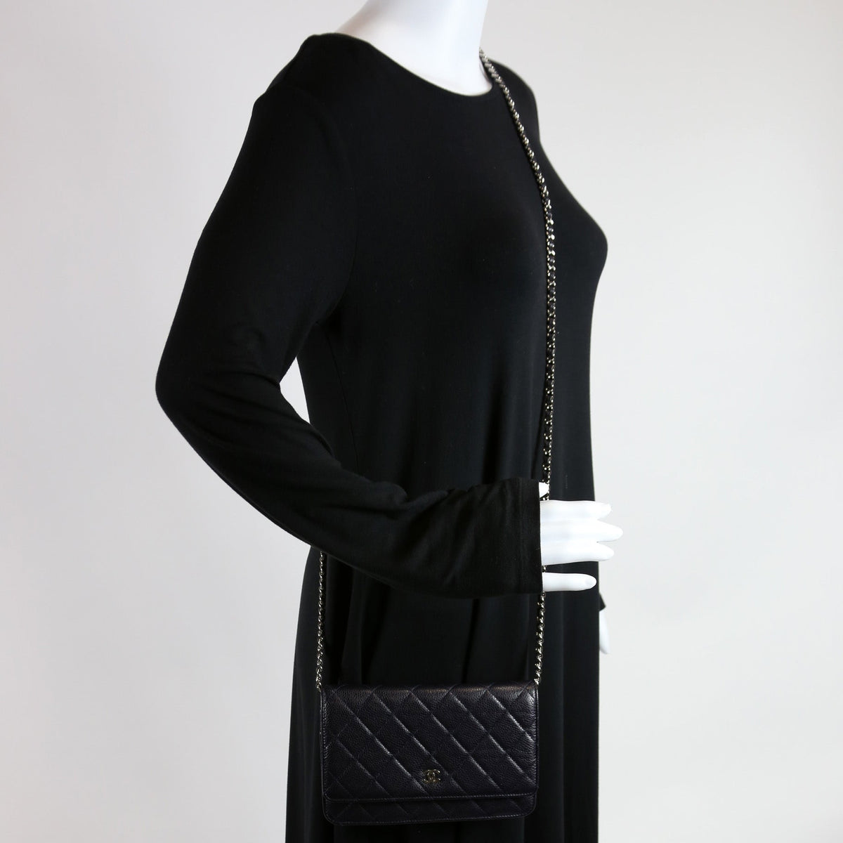 WOC Classic Quilted Caviar Navy
