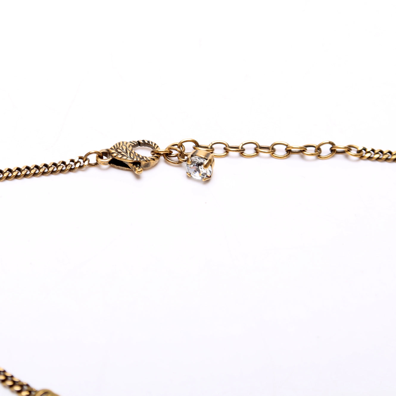 Gucci GG Marmont Crystal Necklace