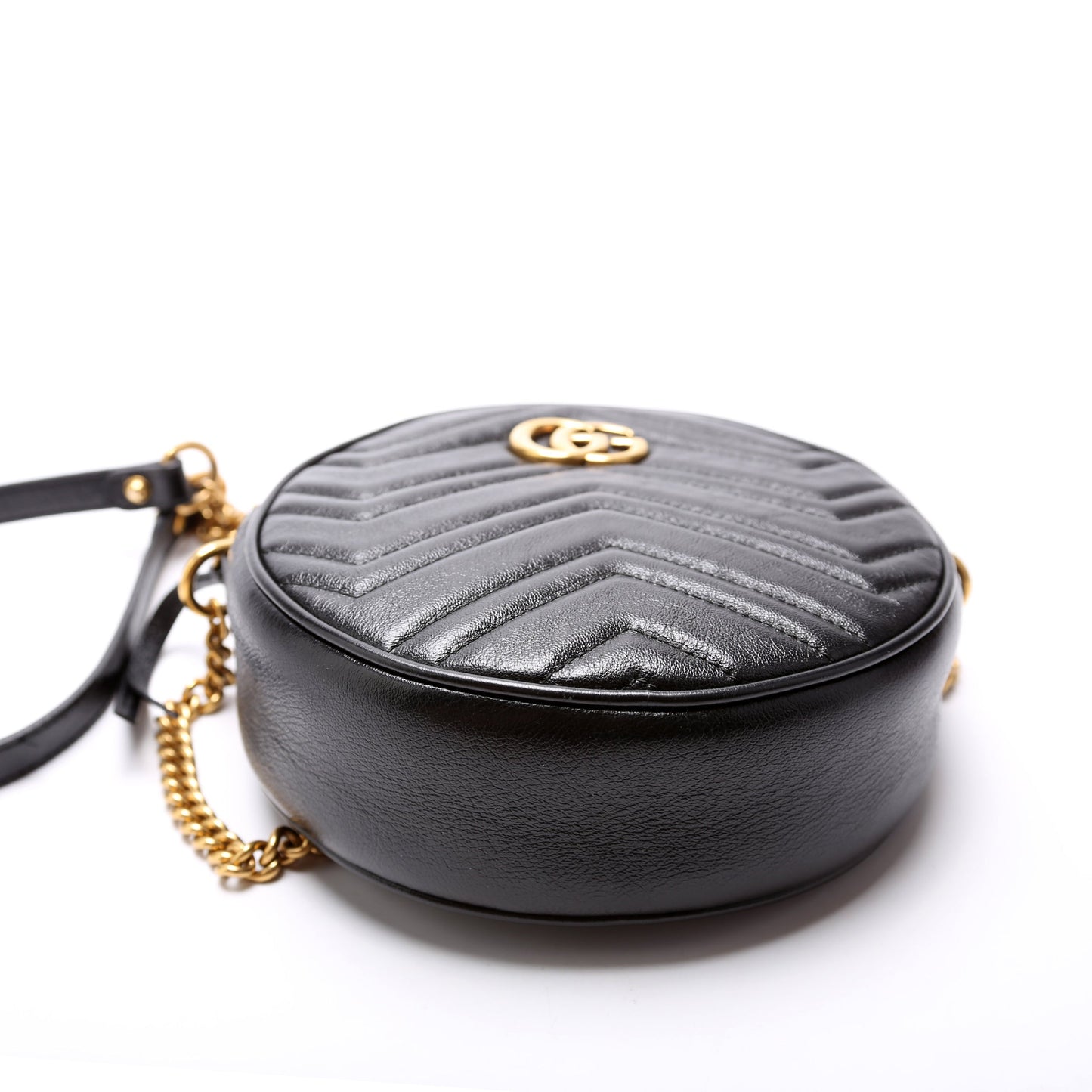 Gucci Marmont Mini Round Black