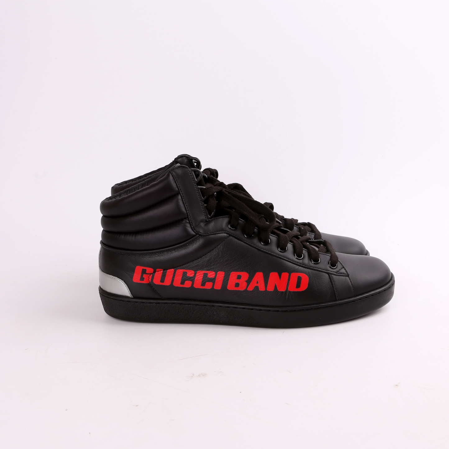 Gucci Ace Band High Top Sneakers Men's Size .(Women's .)