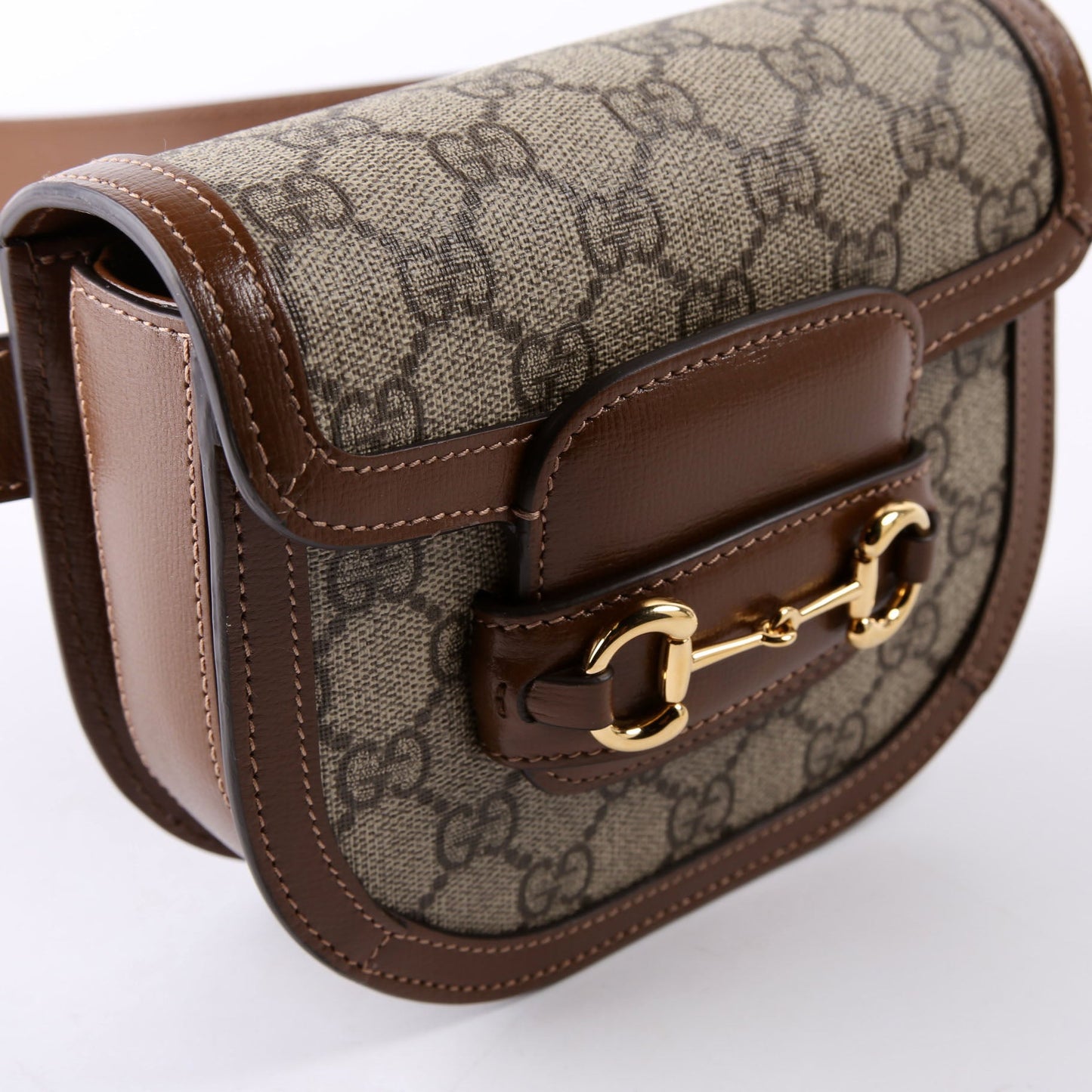 Gucci GG Supreme Horsebit Belt Bag