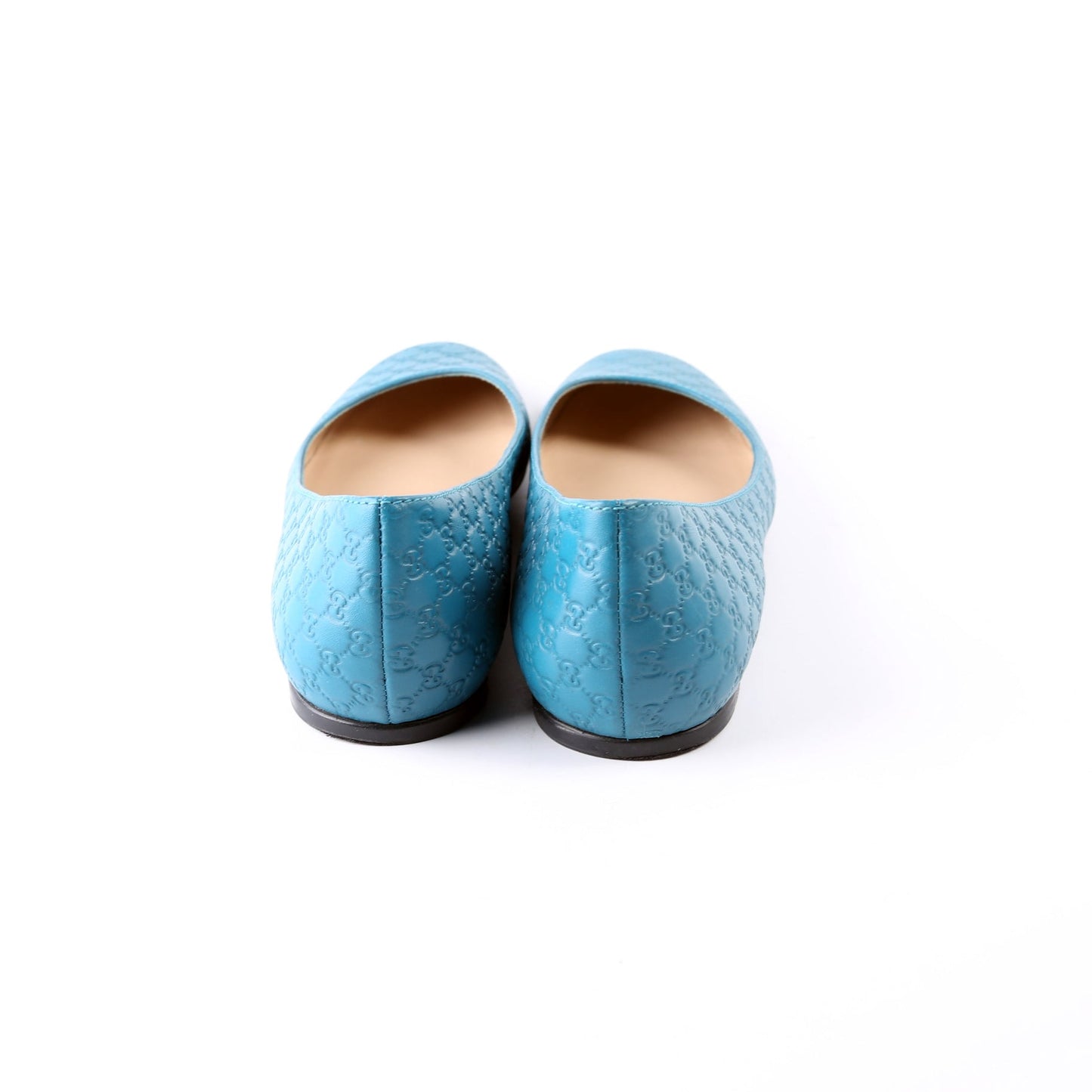 Gucci Guccissima Ballet Flats Size Blue