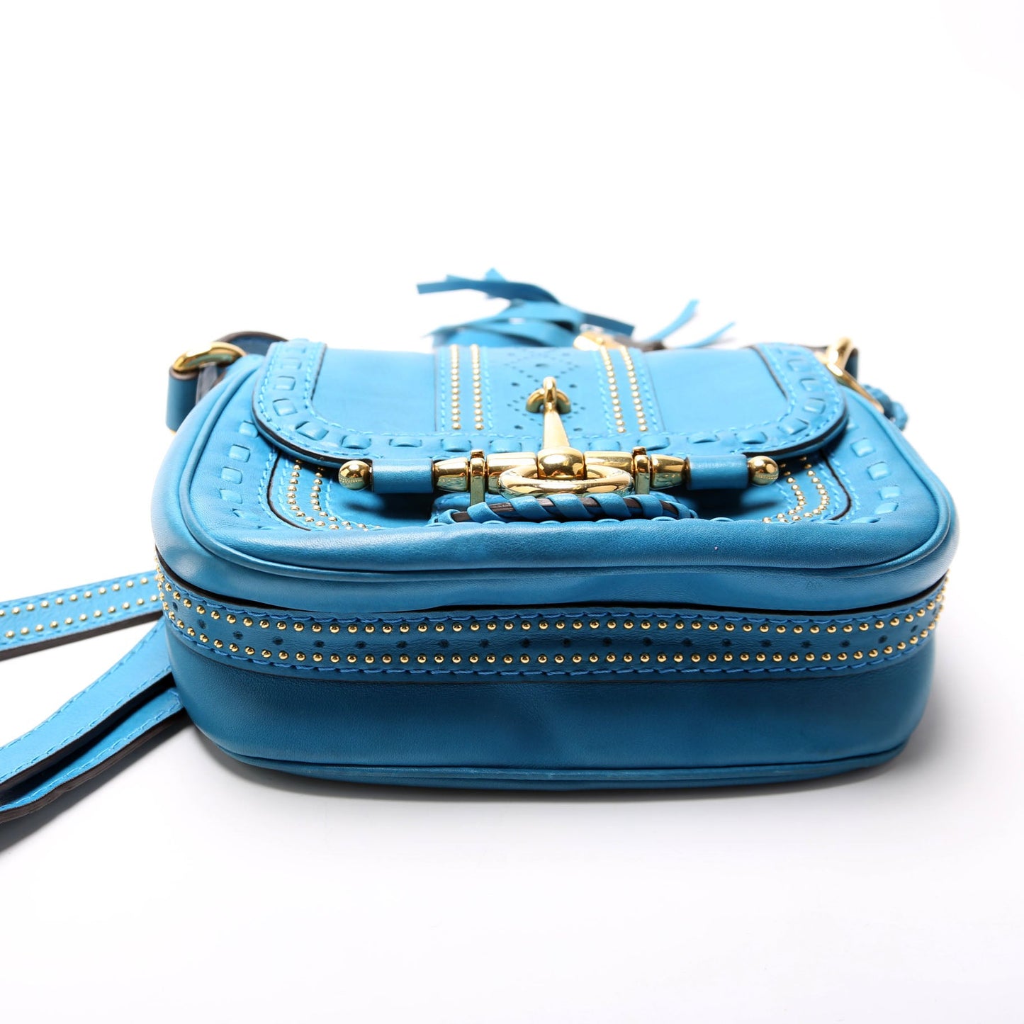Gucci Snaffle Bit Small Shoulder Blue