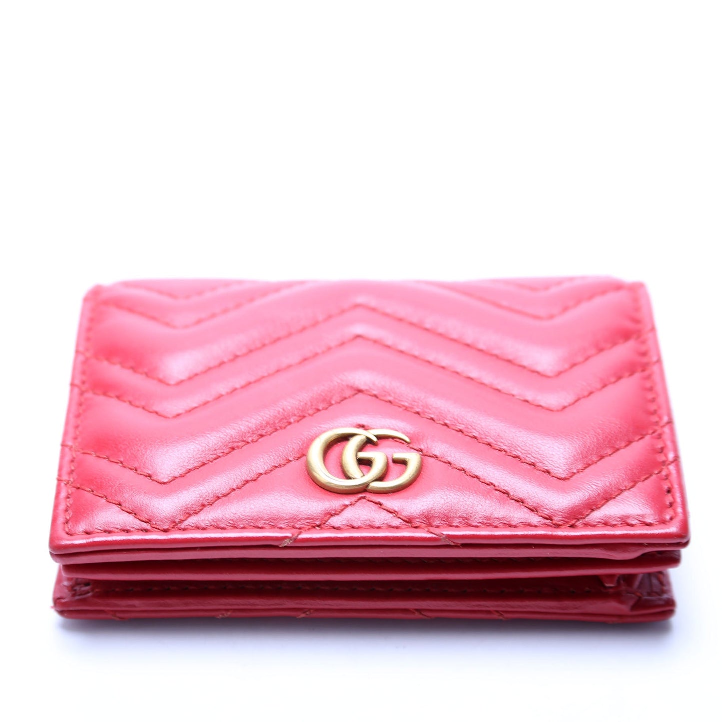 Gucci GG Marmont Card Case Red
