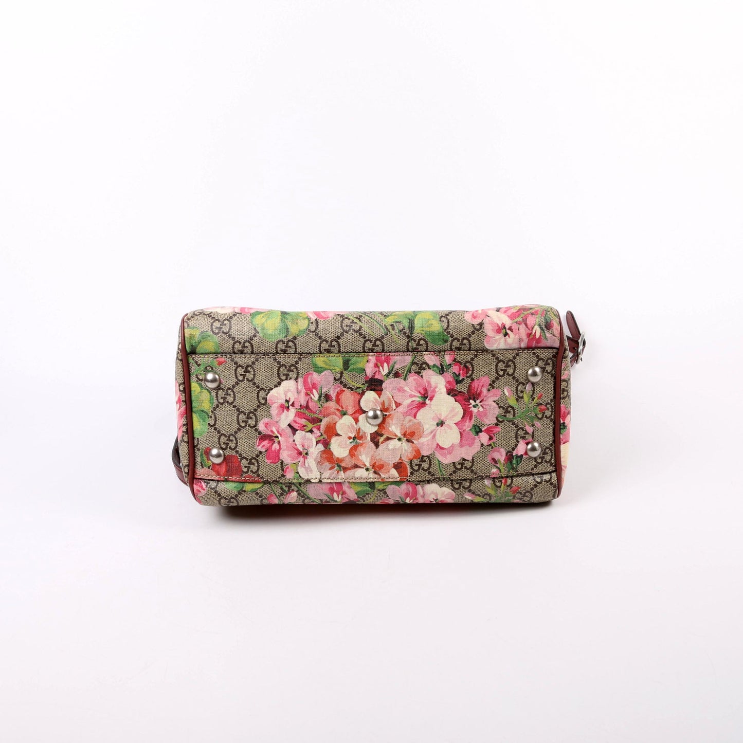 Gucci GG Supreme Blooms Boston Bag Small