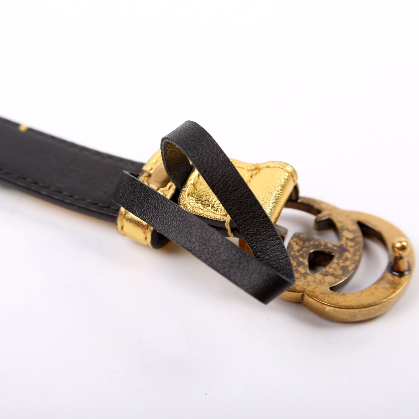 Gucci Marmont Jeweled Belt Size / Gold