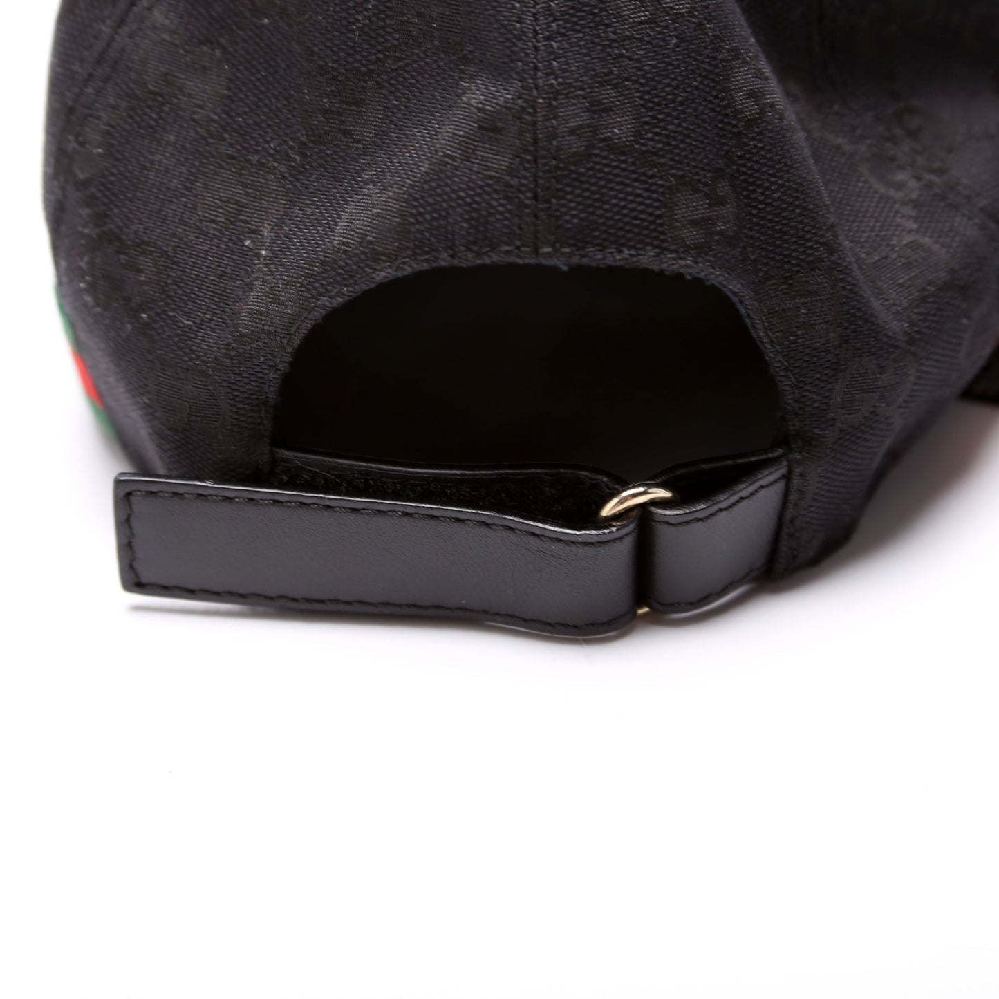 Gucci GG Canvas Web Cap Hat Size XXL Black