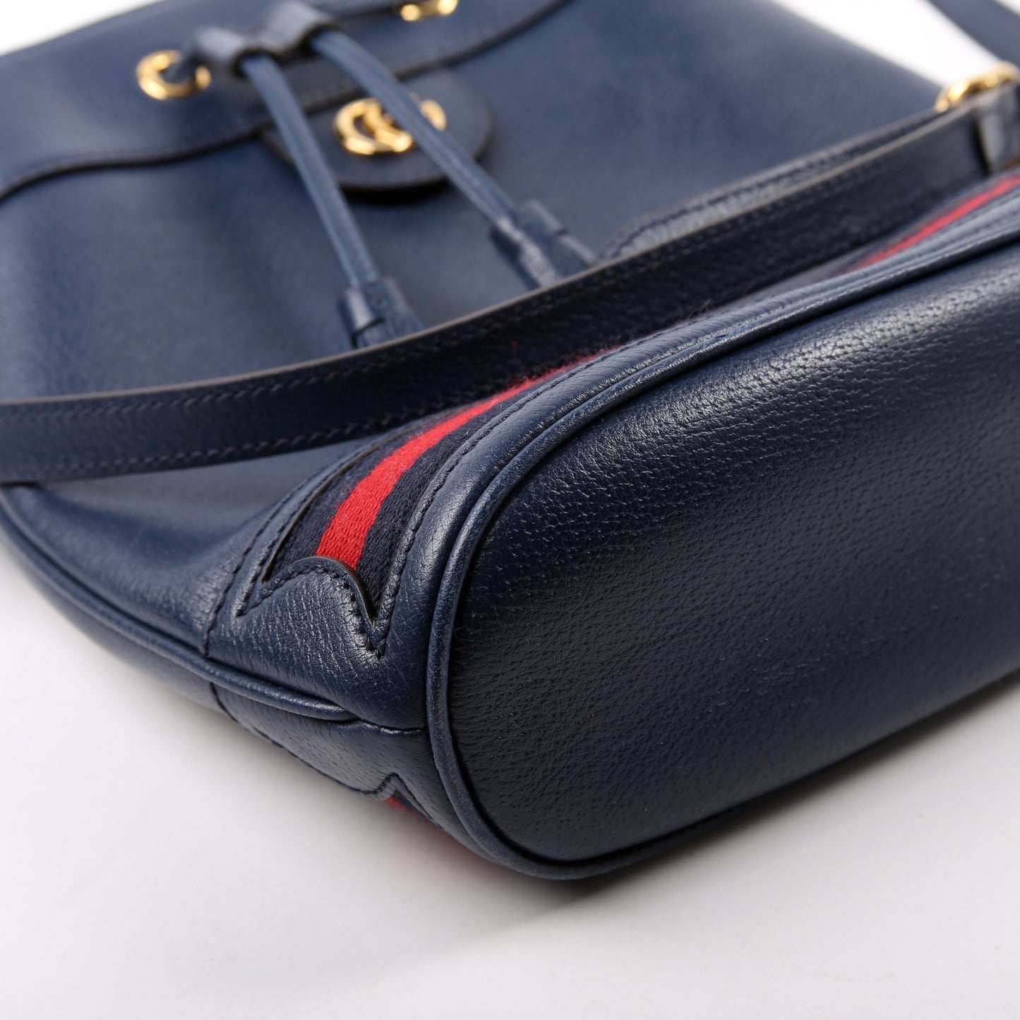 Gucci Ophidia Bucket Bag Navy