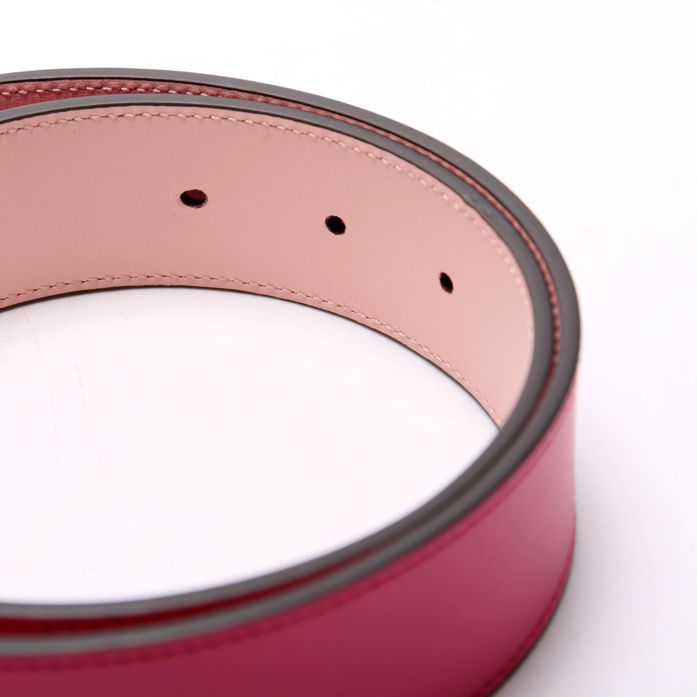 Gucci GG Marmont Reversible Leather Belt Size / Pink