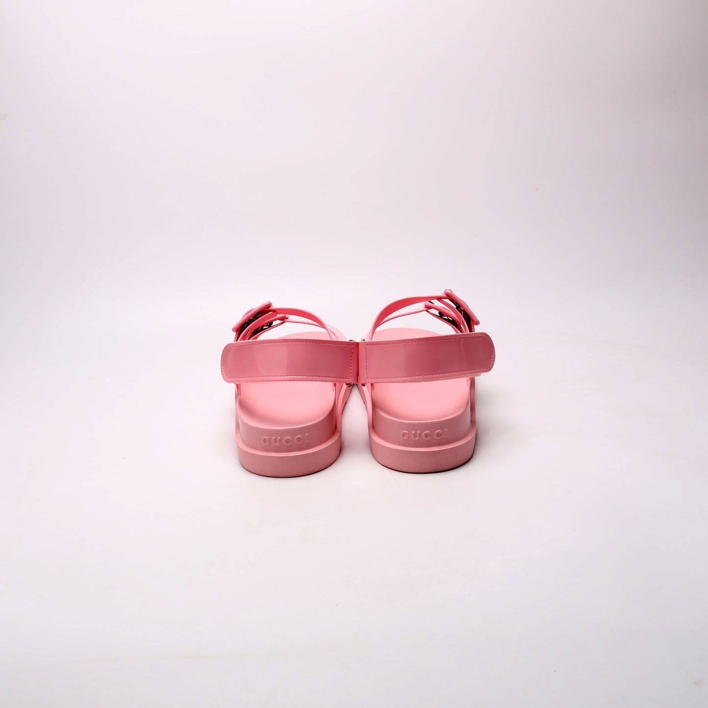 Gucci Isla Rubber Sandal Size Pink