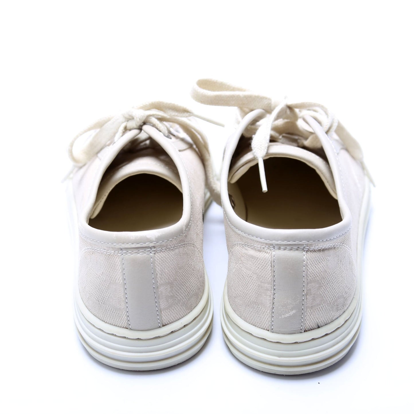 Gucci GG Canvas Low Top Sneakers Size Grey