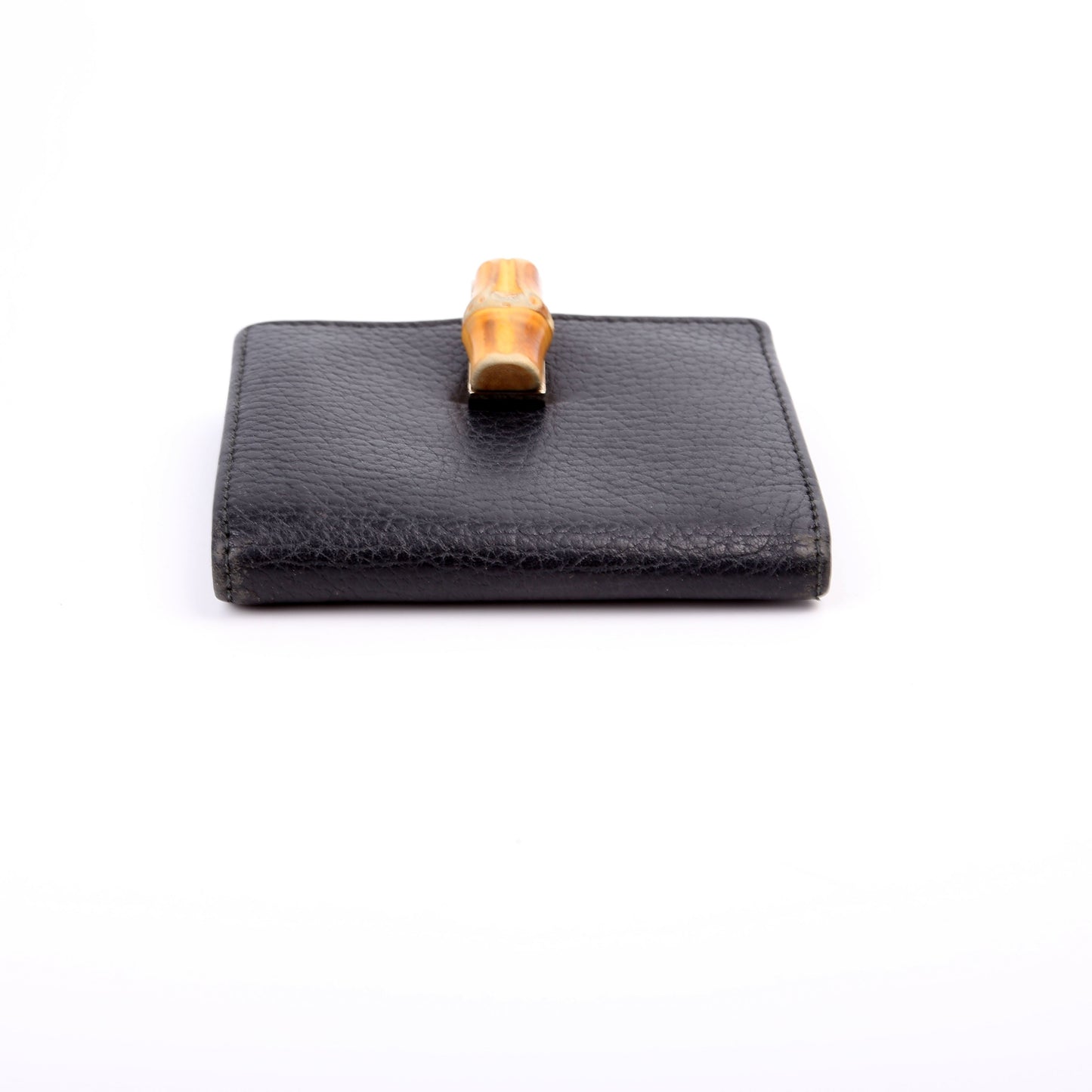 Gucci Bamboo Compact Wallet Black