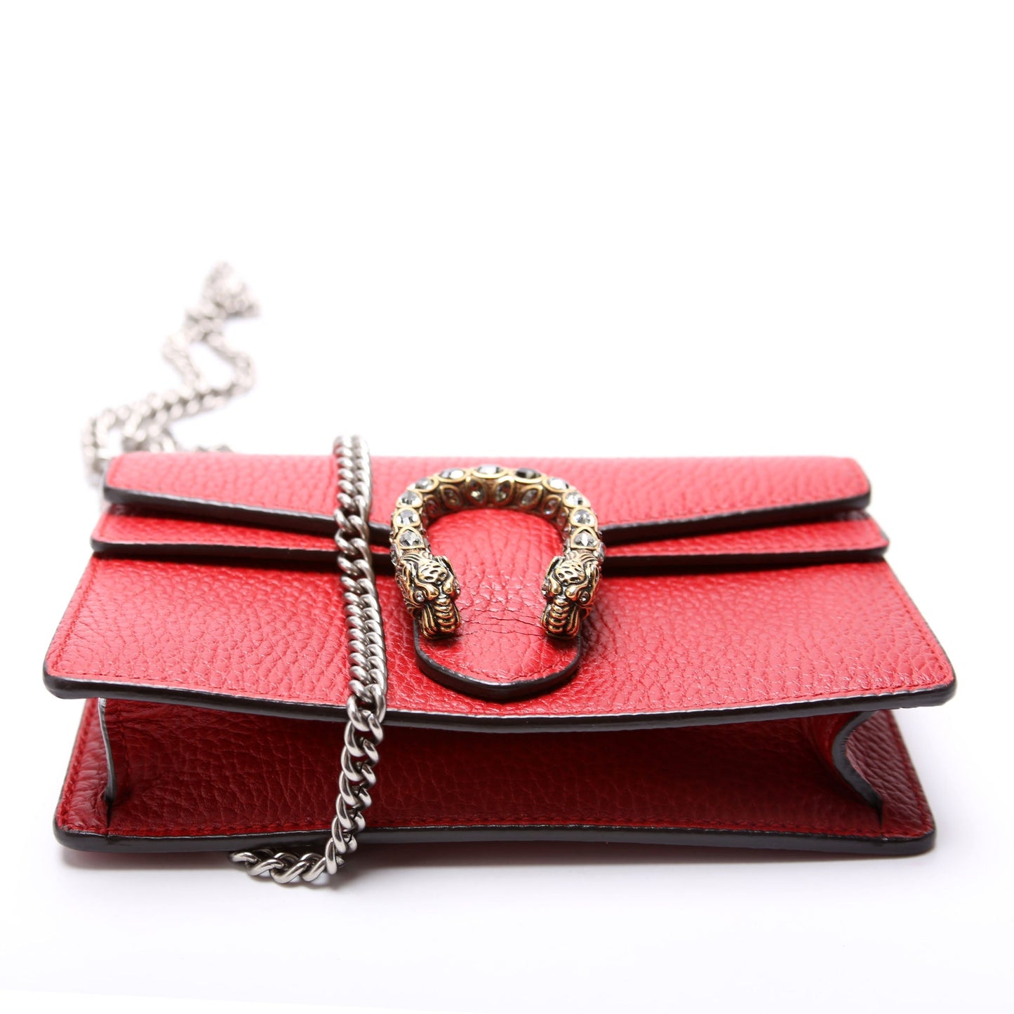 Gucci Dioysus Leather Super Mini Red