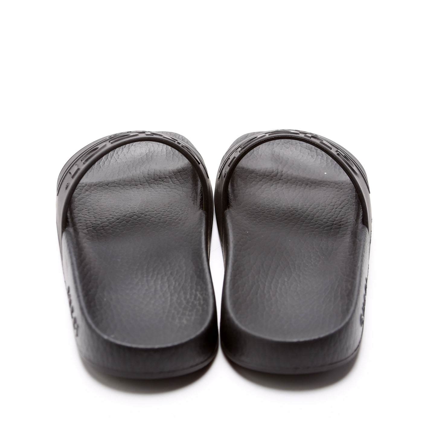 Gucci Logo Rubber Slides Size Black