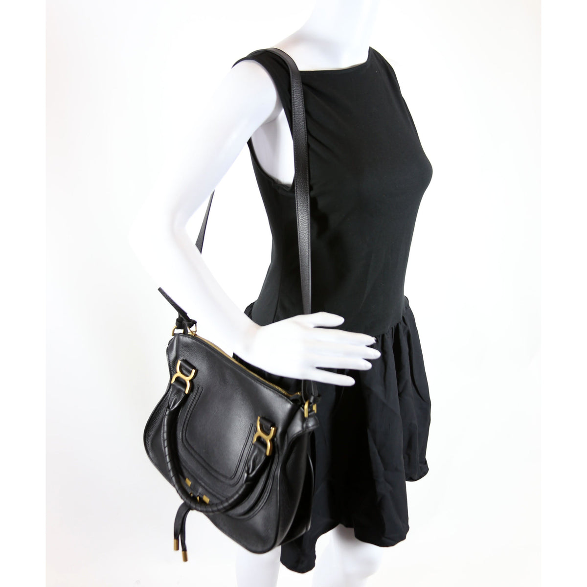Marcie Medium Double Carry Black