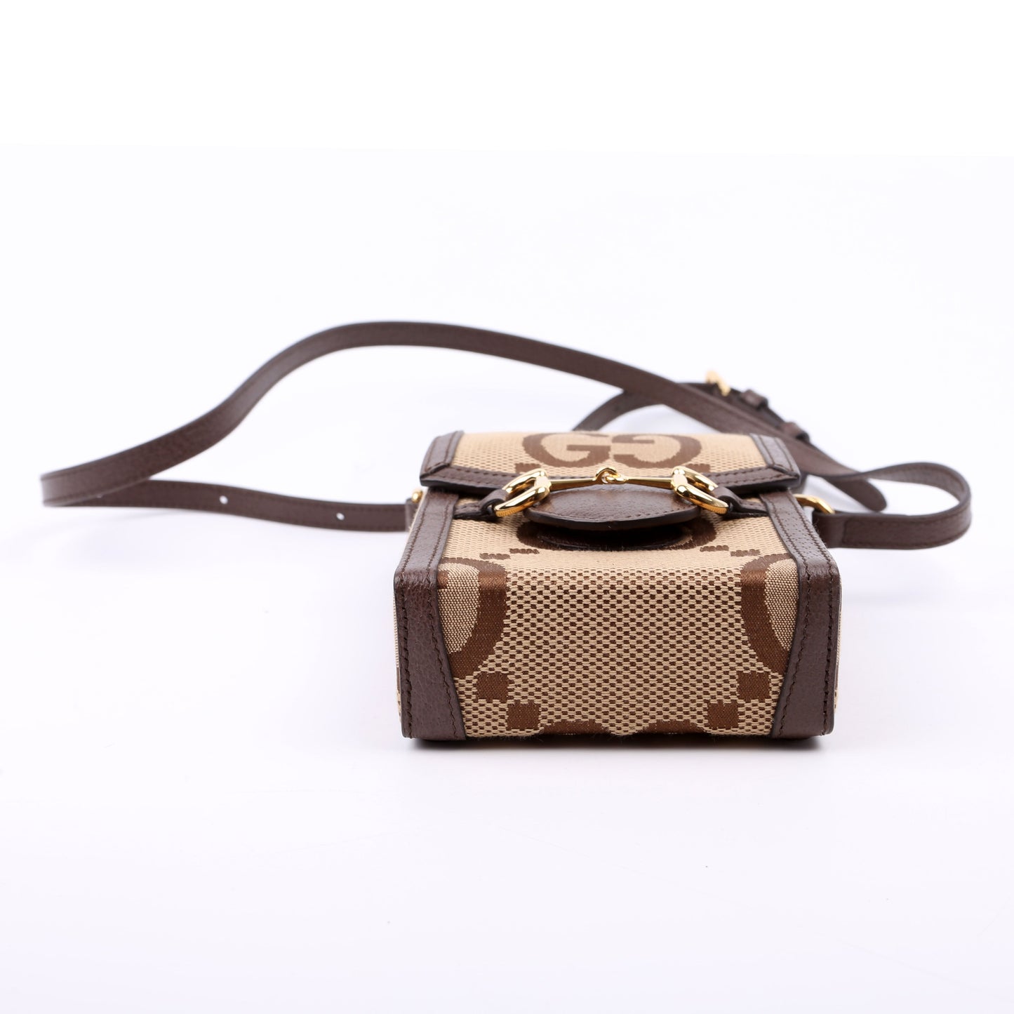 Gucci Horsebit Jumbo GG Canvas Mini Bag