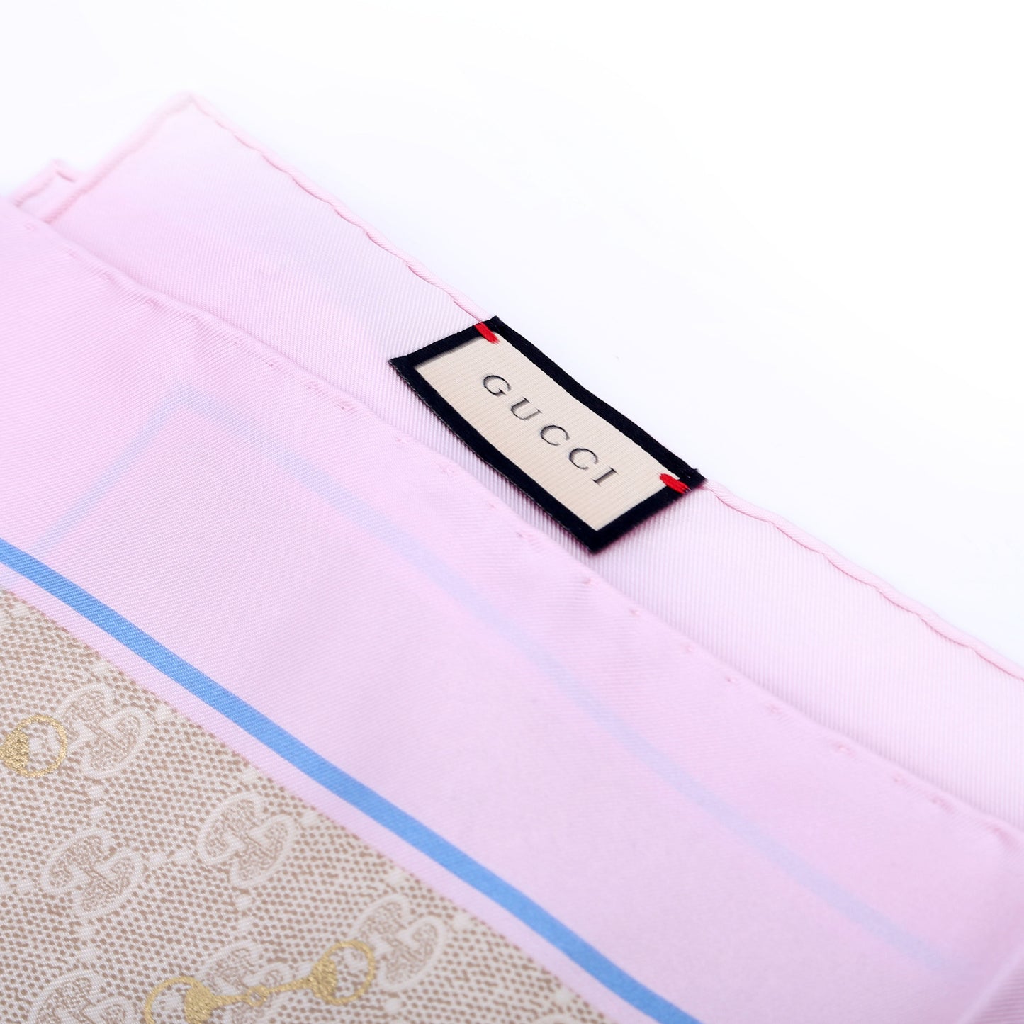 Gucci GG with Horsebit Silk Square CM