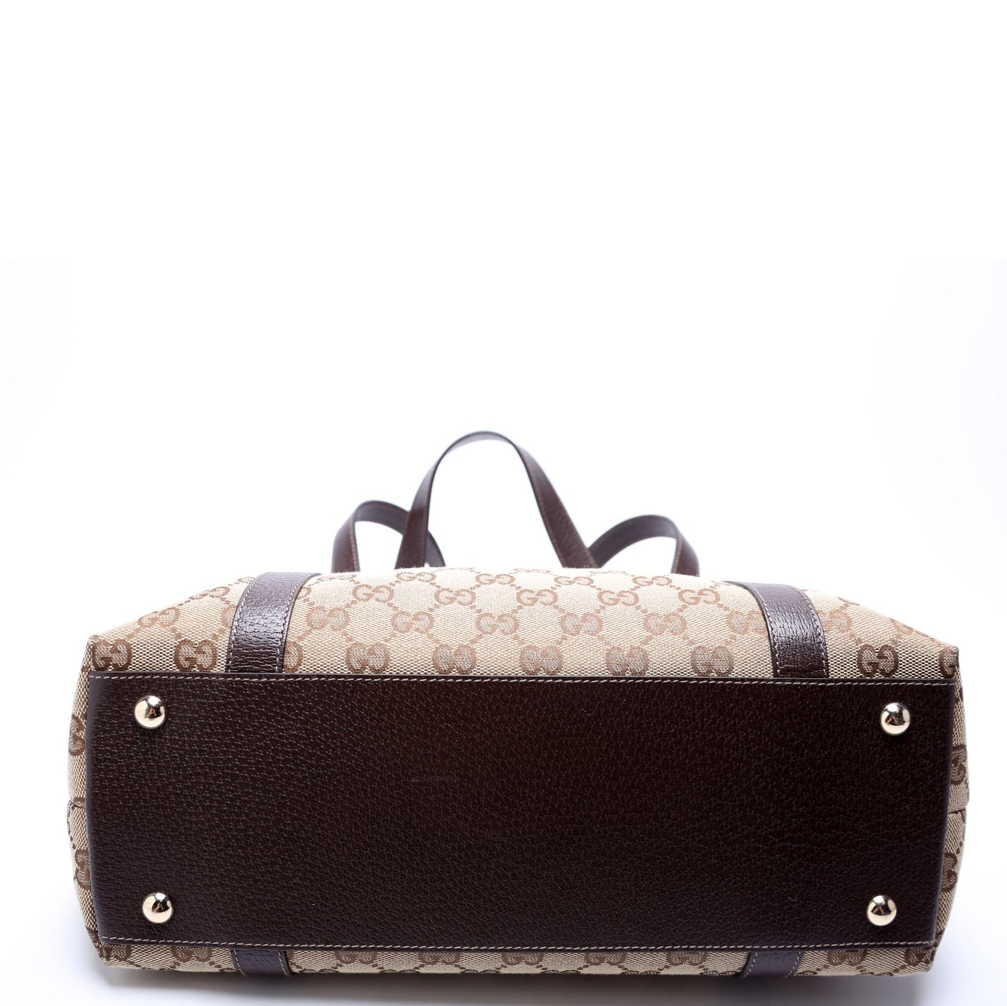 Gucci GG Canvas Abbey Tote Beige/Brown