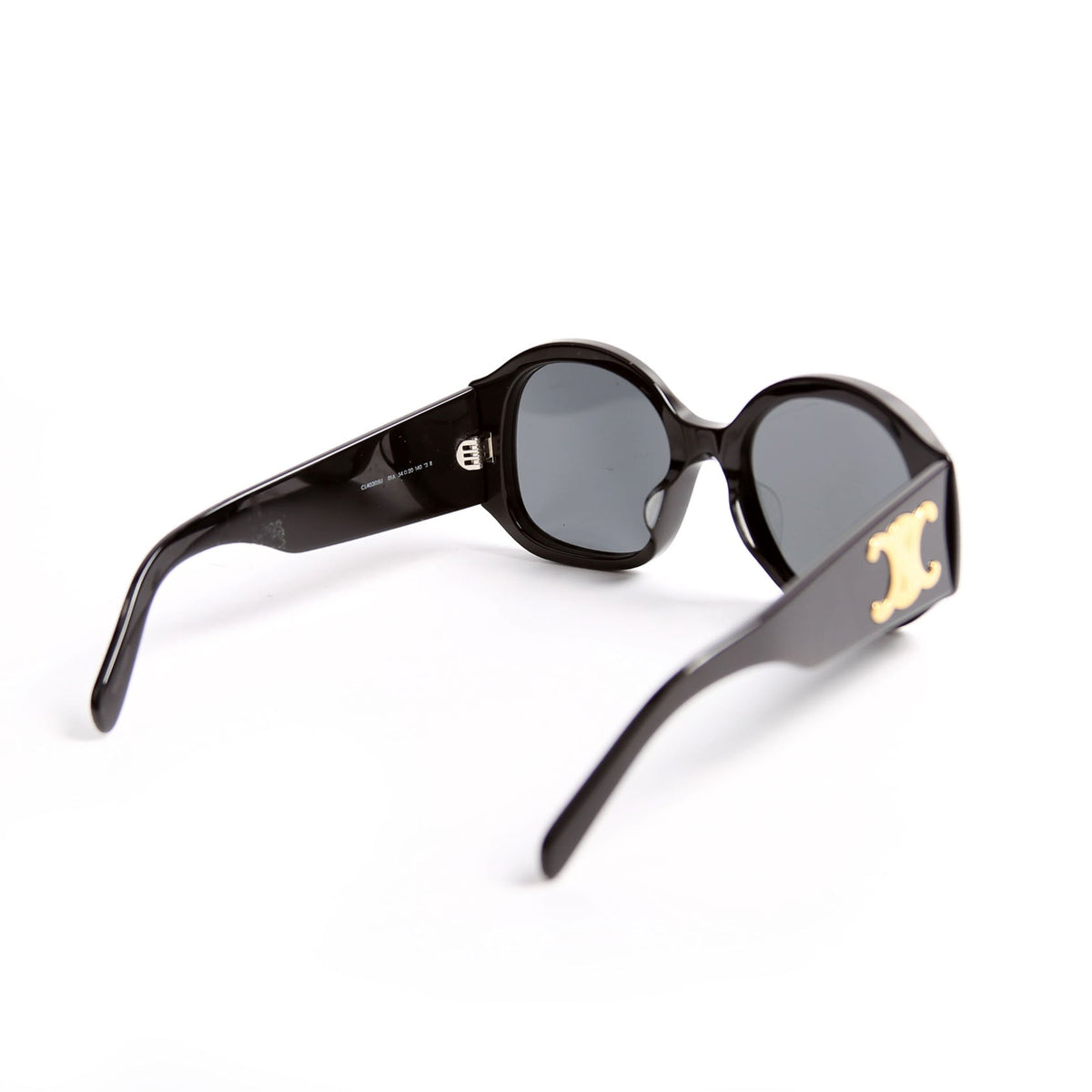 CL40305U Triomphe Acetate Sunglasses Black