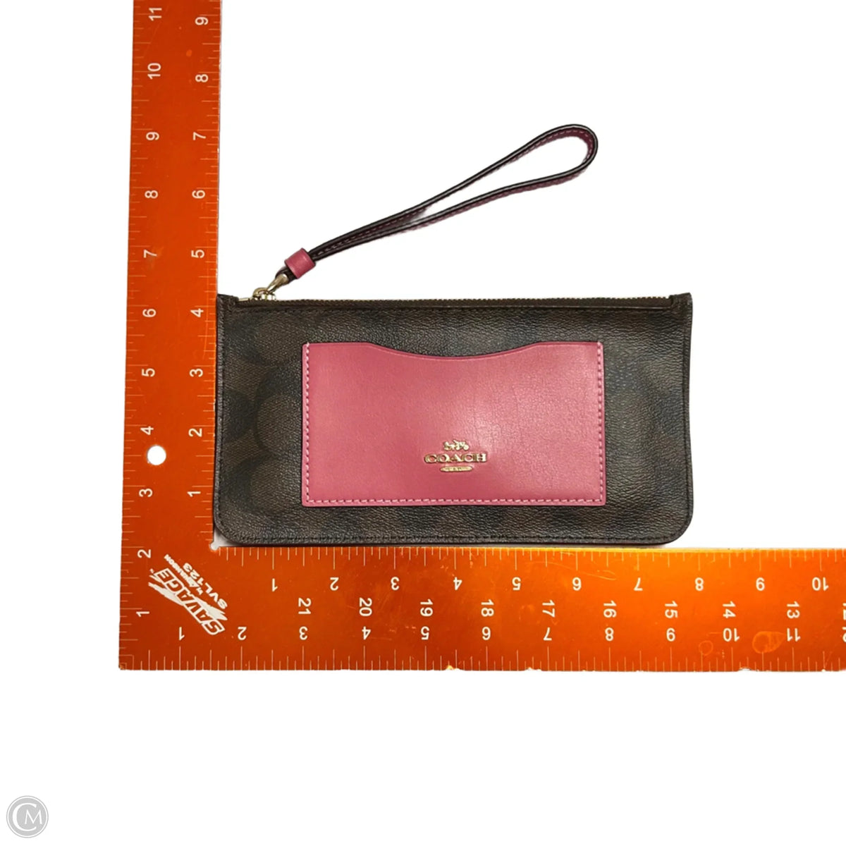 Wristlet Designer By Coach, Size: Medium