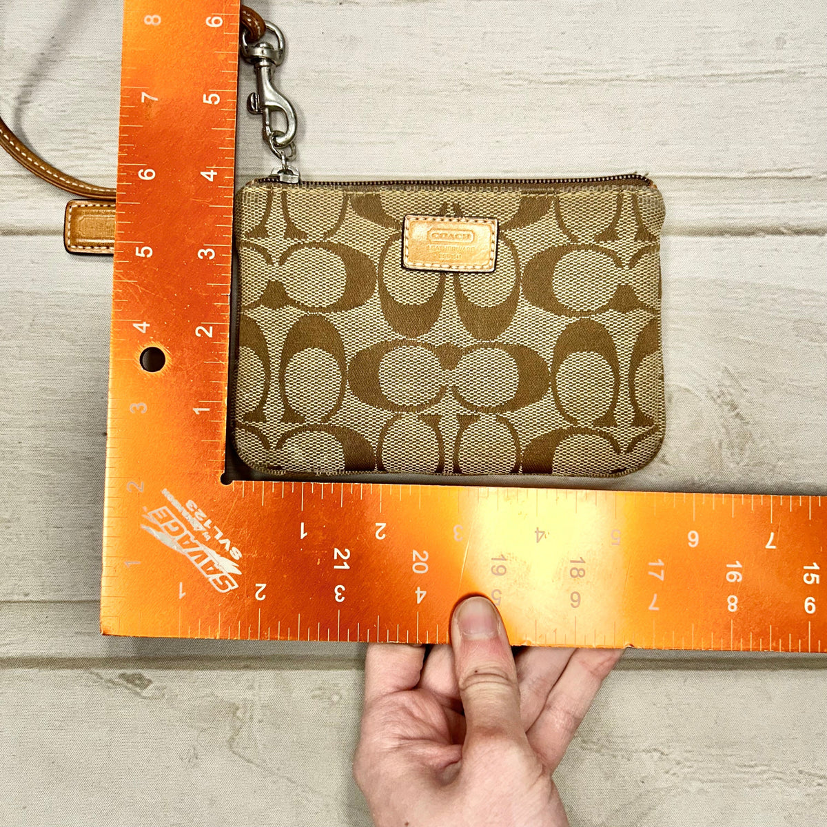 Wristlet Designer By Coach Size: Small