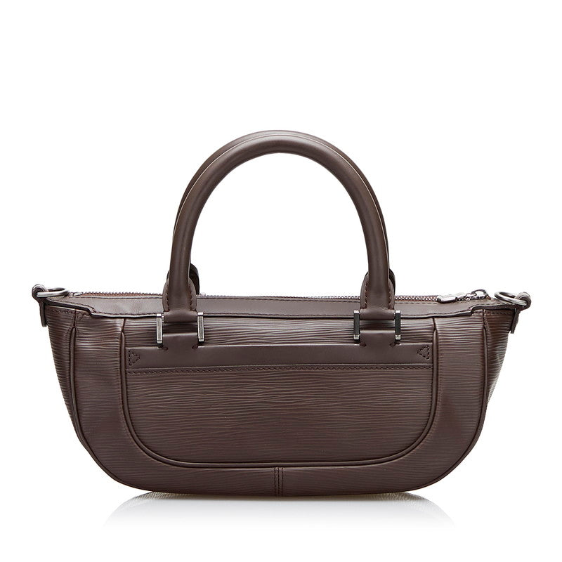 Louis Vuitton Epi Danula PM Handbag 2WAY M5891D Mocha Brown Leather Louis Vuitton