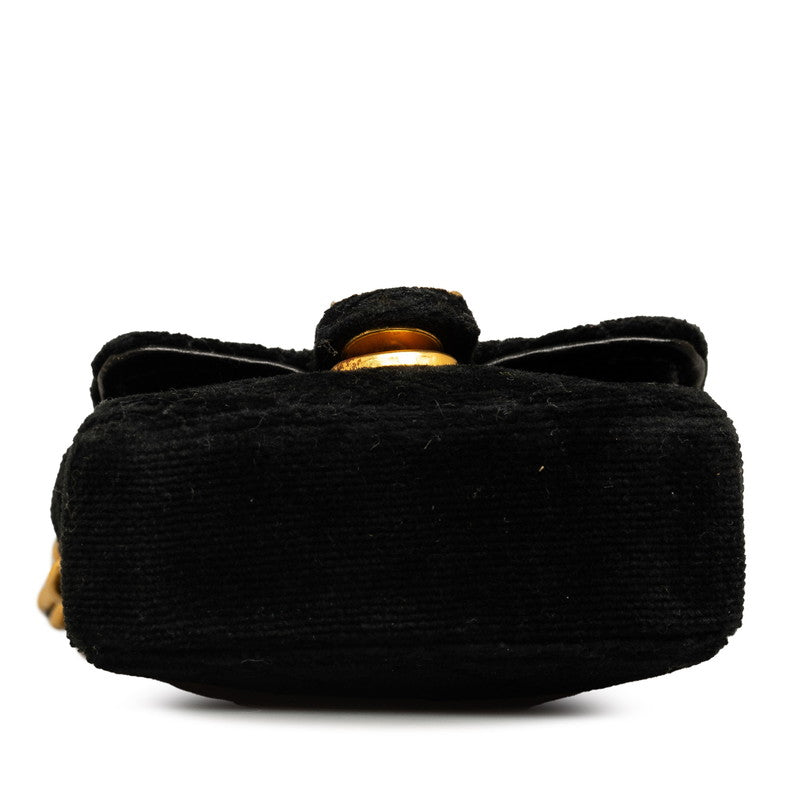 Chanel Cocomark Gold Chain houlder Bag Bag Black Chanel