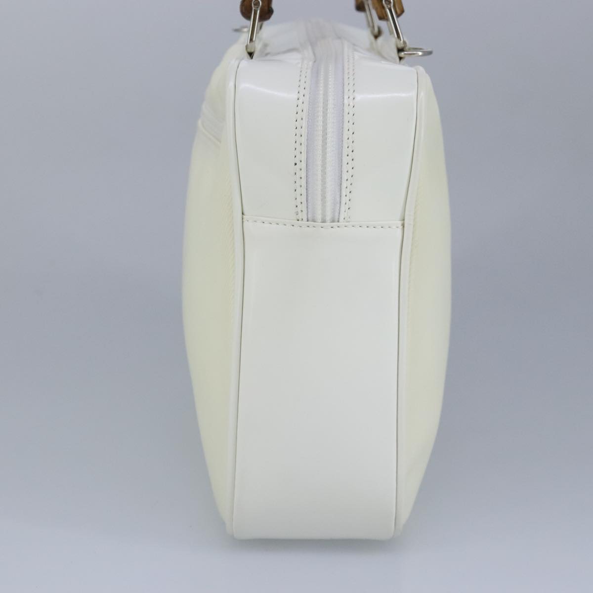Gucci Bamboo Beige Synthetic Handbag