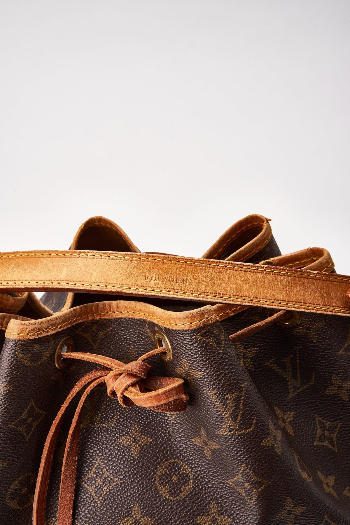 Louis Vuitton Noé Monogram Canvas Brown Bag