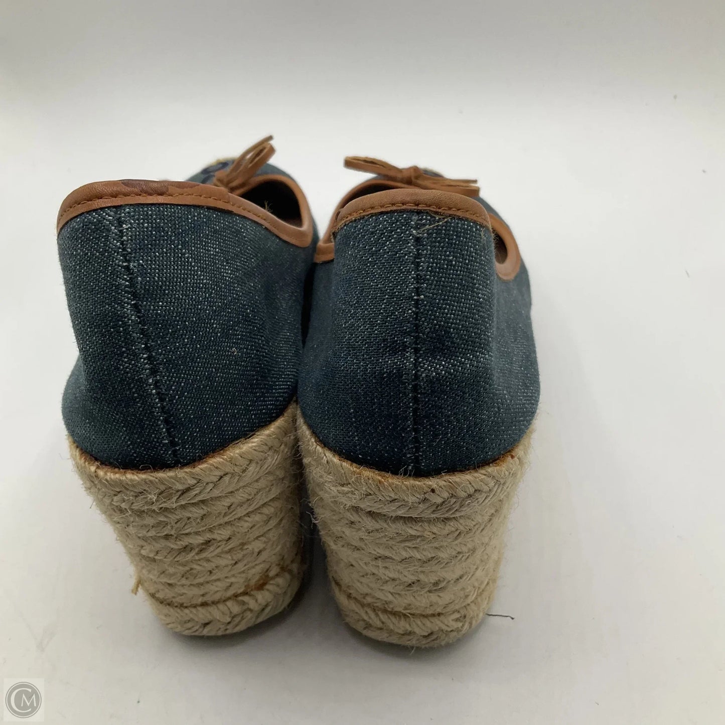 Shoes Designer By Coach In Blue, Size: 9