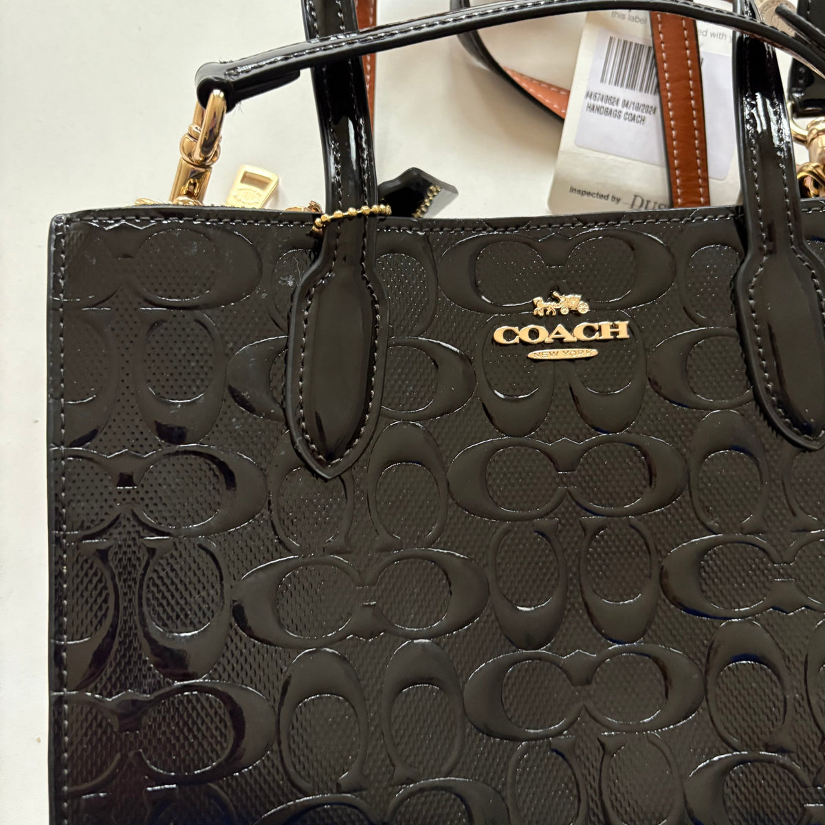 Handbag Designer By Coach, Size: Medium