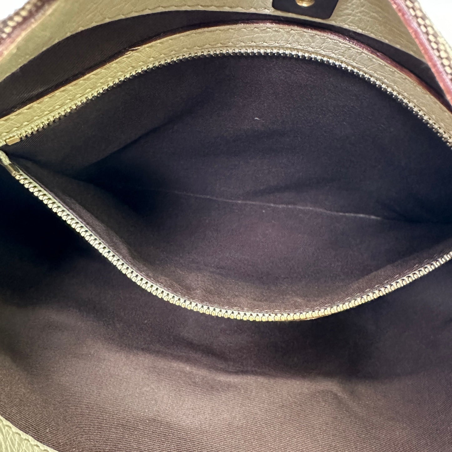 Gucci Handbag - Leather Canvas Handle Bags, Handbags LB