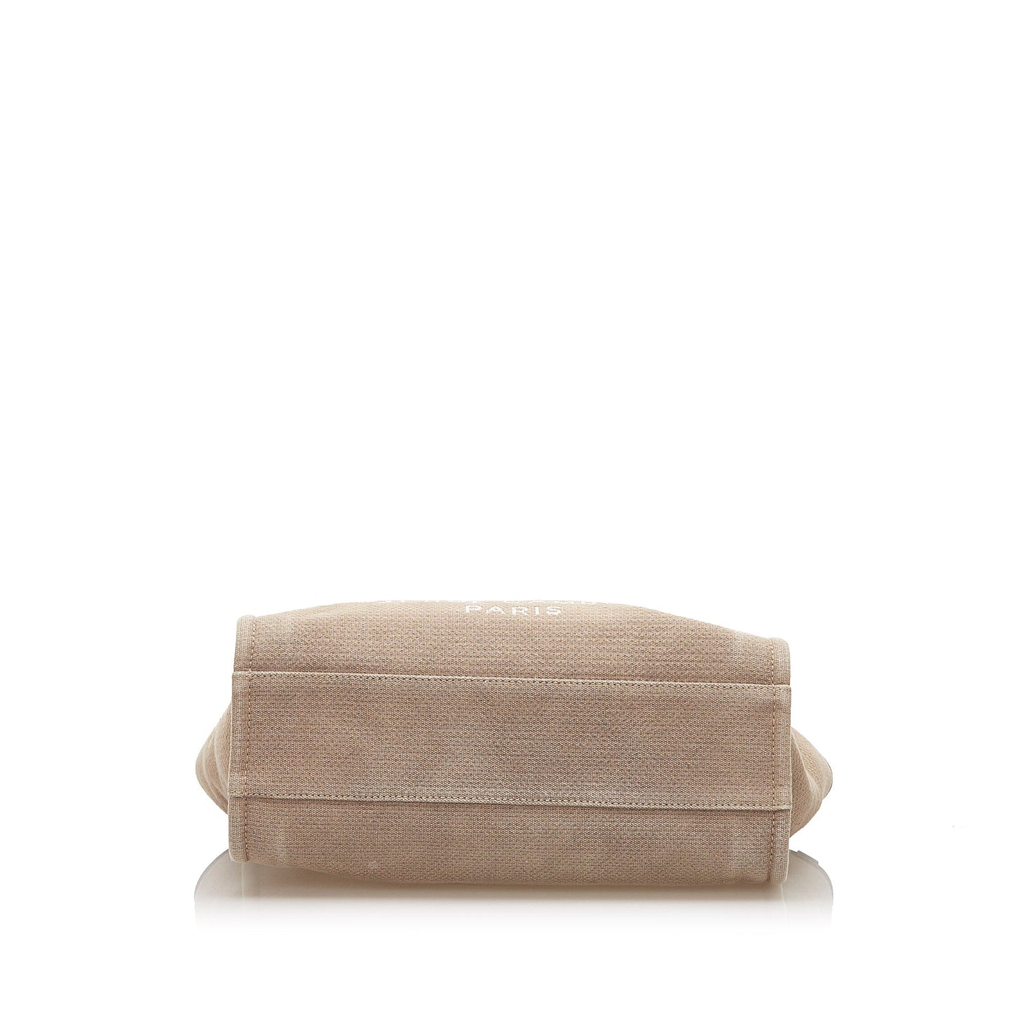 Chanel Deauville Canvas Tote Bag Brown