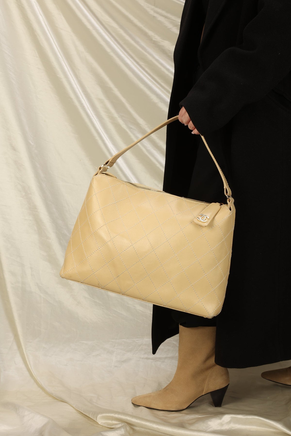 Chanel Quilted Hobo