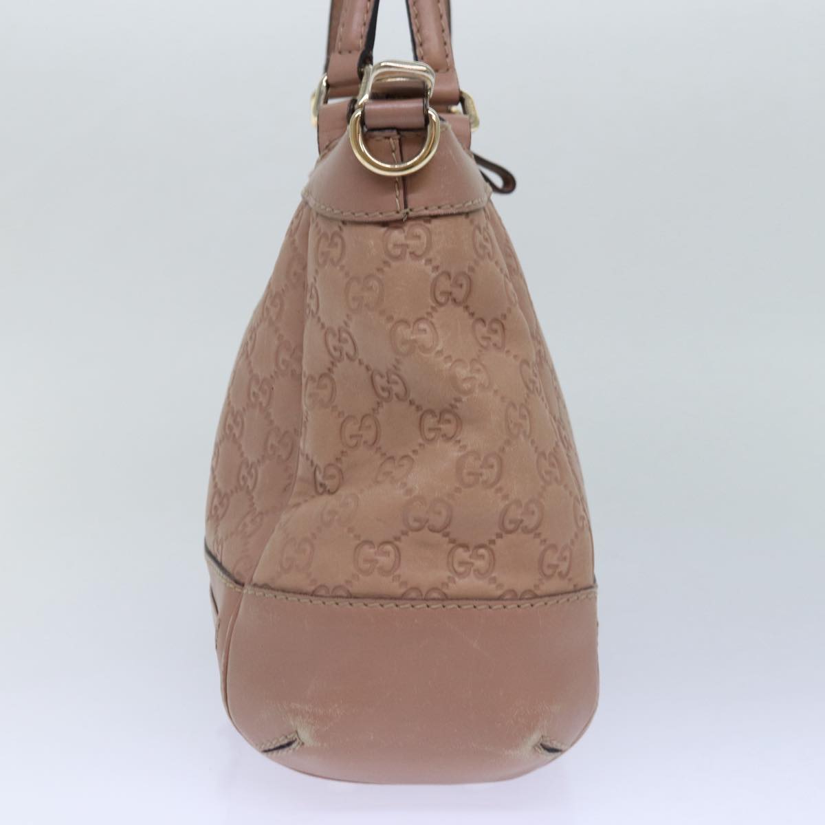 Gucci Guccissima Pink Canvas Handbag