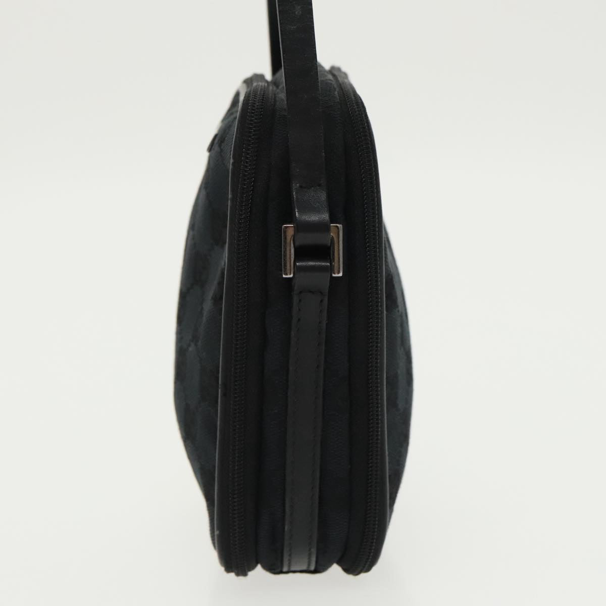 Gucci Black Canvas Shoulder Bag