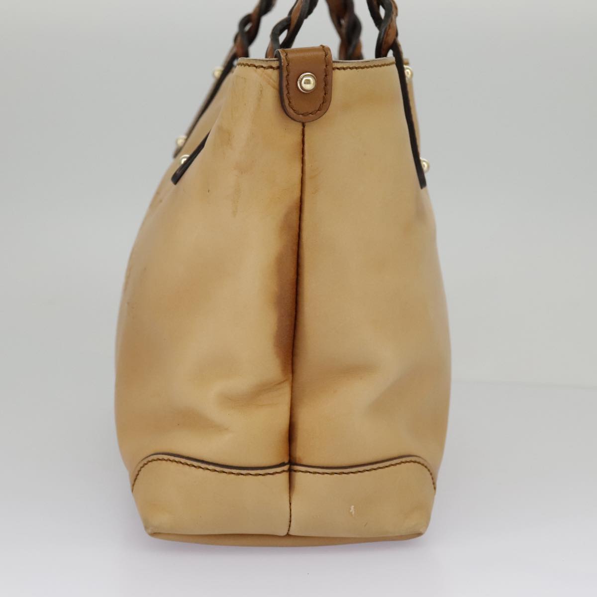 Gucci Craft Beige Leather Handbag